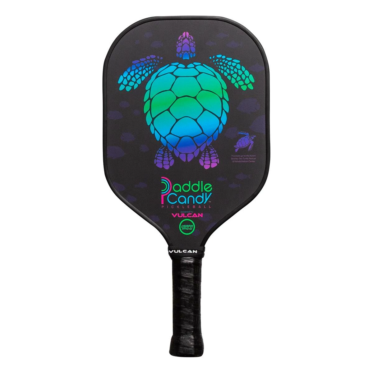 New 𧨠Vulcan Paddle π¬ Candy "Sea Turtle" Middleweight Composite Pickleball Paddle π - Image 3