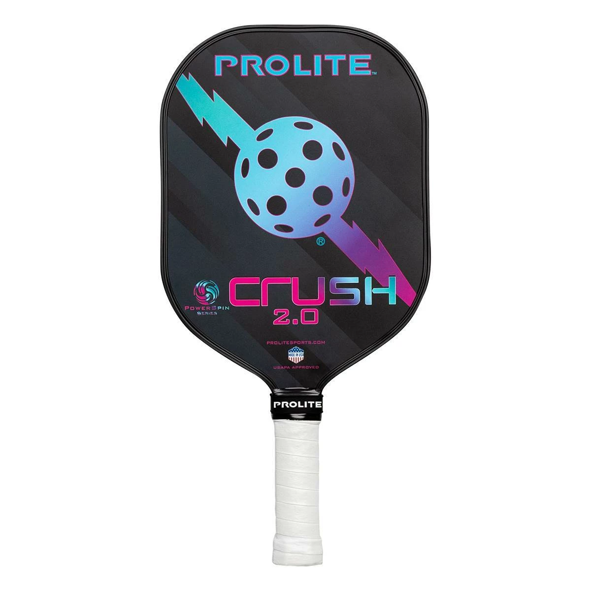 Best deal ๐งจ PROLITE Crush PowerSpin 2.0 BLEMISHED Middleweight Composite Pickleball Paddle ๐ฏ - Image 13
