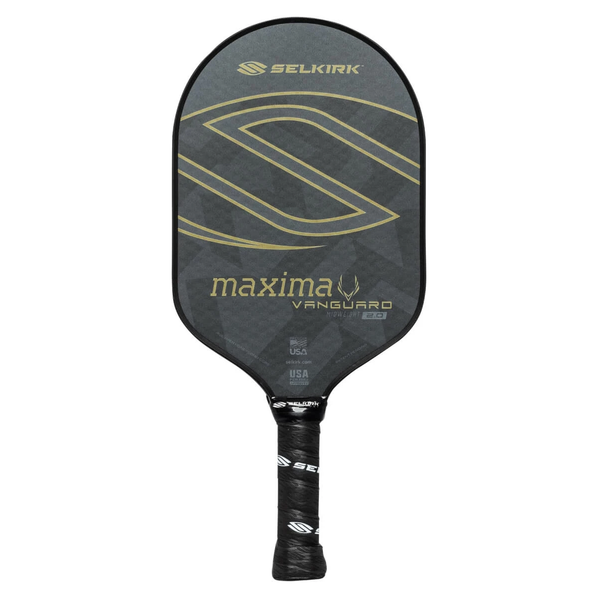 Deals ๐ Selkirk VANGUARD 2.0 Maxima Middleweight Carbon Fiber Pickleball Paddle โจ - Image 3