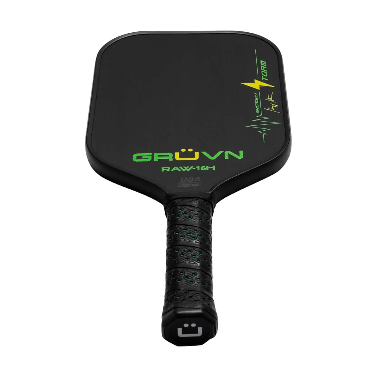 Outlet ๐ GRUVN RAW-16H Gregory Storm Middleweight Carbon Fiber Pickleball Paddle ๐ - Image 4