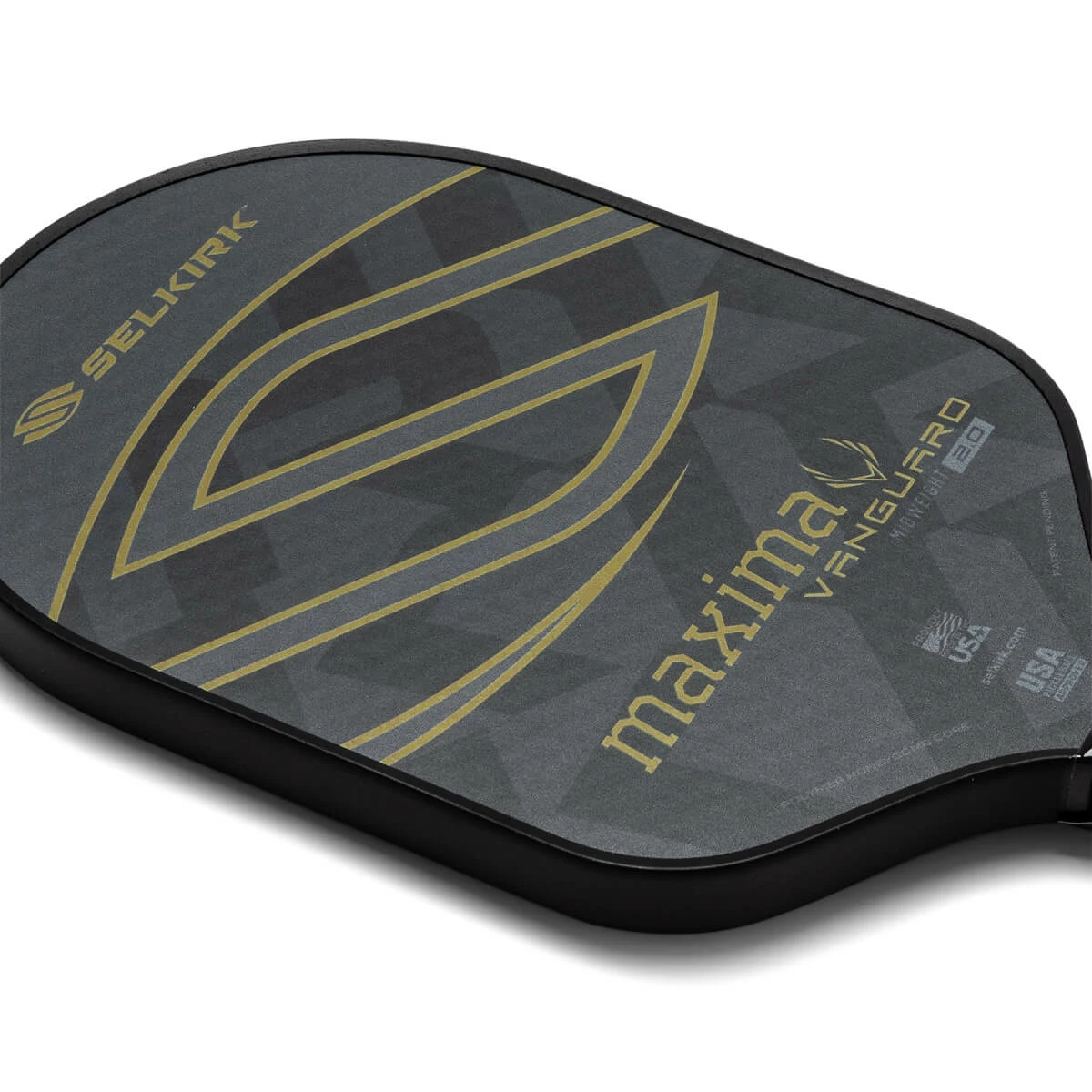 Deals ๐ Selkirk VANGUARD 2.0 Maxima Middleweight Carbon Fiber Pickleball Paddle โจ - Image 2