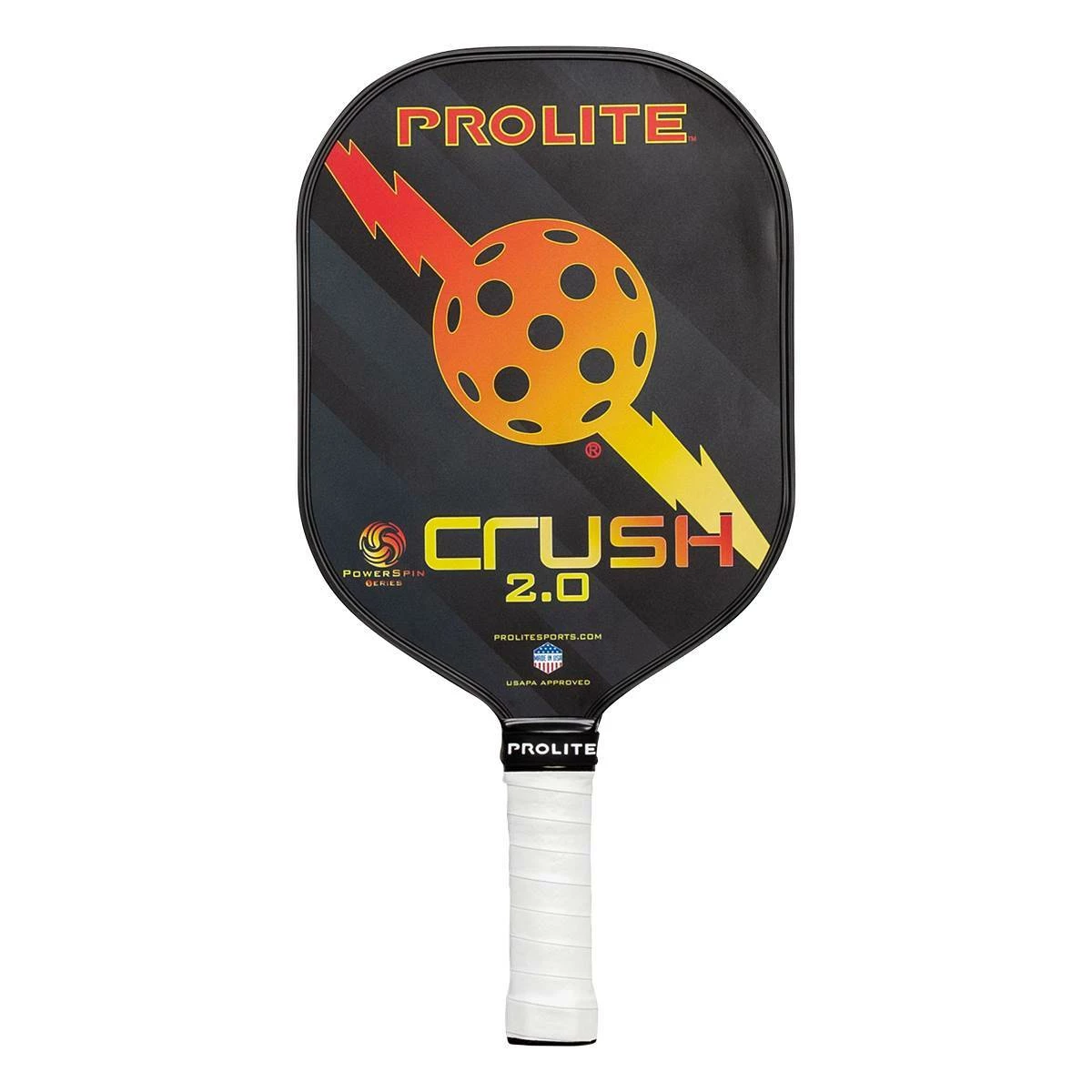 Best deal ๐งจ PROLITE Crush PowerSpin 2.0 BLEMISHED Middleweight Composite Pickleball Paddle ๐ฏ - Image 3