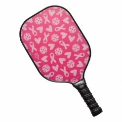 Best Sale ๐ Baddle Pink Ribbon Lightweight Composite Pickleball Paddle โ๏ธ