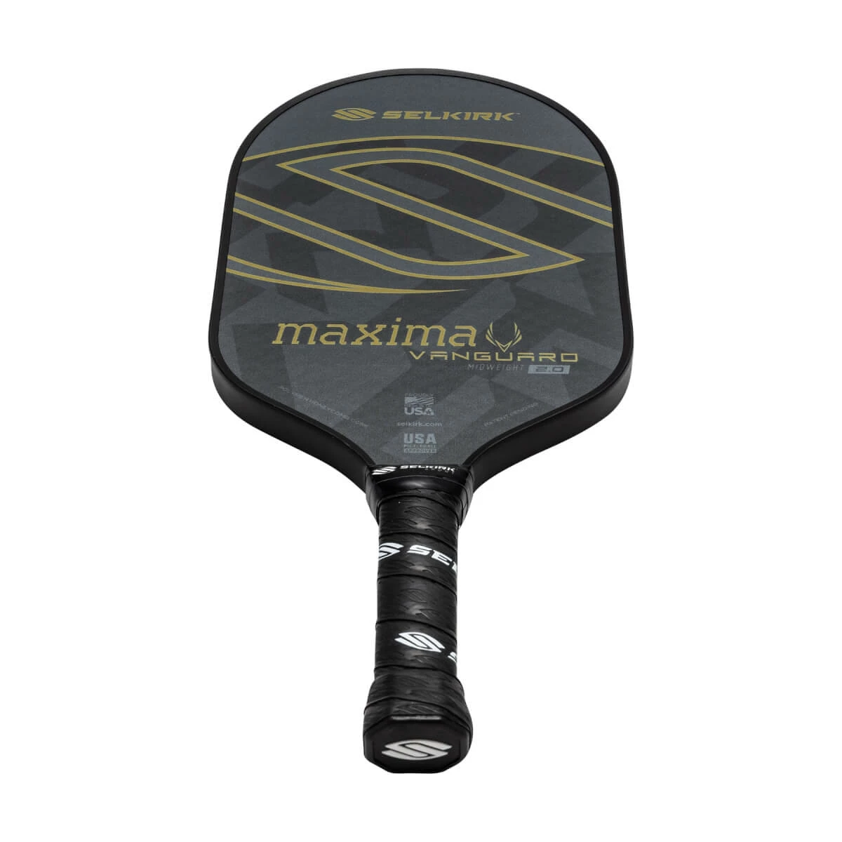Deals ๐ Selkirk VANGUARD 2.0 Maxima Middleweight Carbon Fiber Pickleball Paddle โจ - Image 4