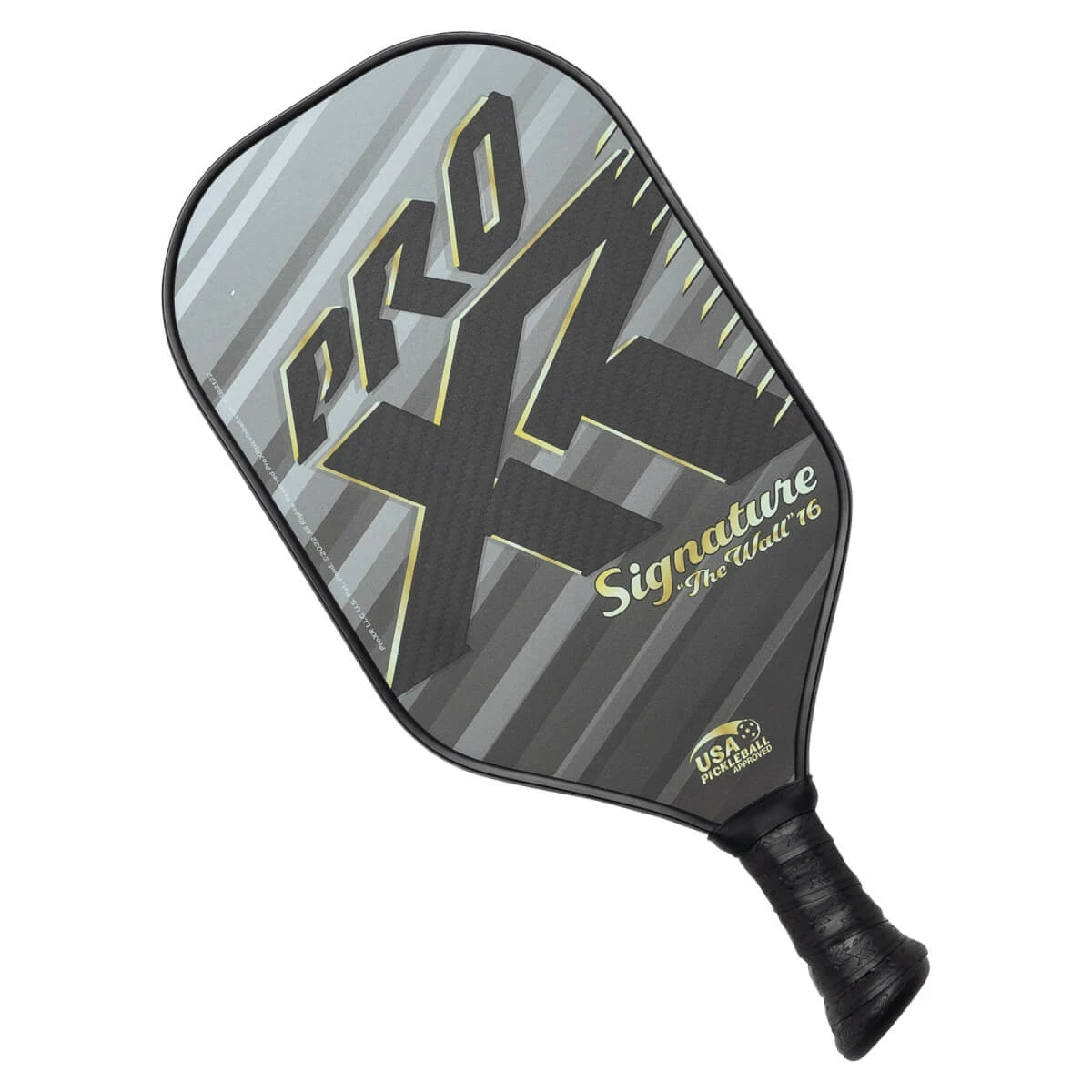 Outlet ๐ฅฐ ProXR Signature "The Wall" 16MM Middleweight Carbon Fiber Pickleball Paddle ๐