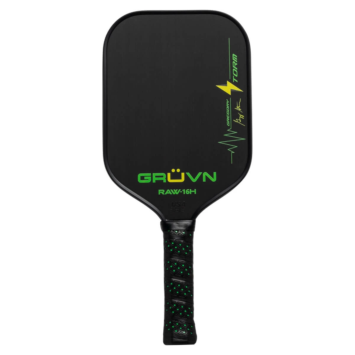 Outlet ๐ GRUVN RAW-16H Gregory Storm Middleweight Carbon Fiber Pickleball Paddle ๐ - Image 3