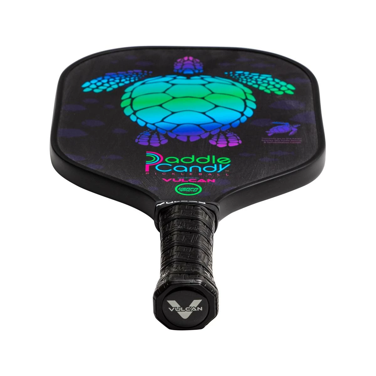 New 𧨠Vulcan Paddle π¬ Candy "Sea Turtle" Middleweight Composite Pickleball Paddle π - Image 4